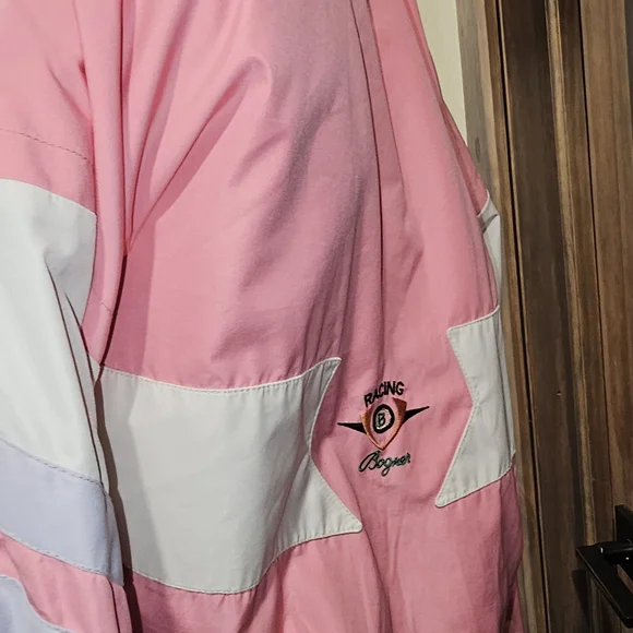 Pink and White Racing Bogner Jacket - Picture 6 of 6